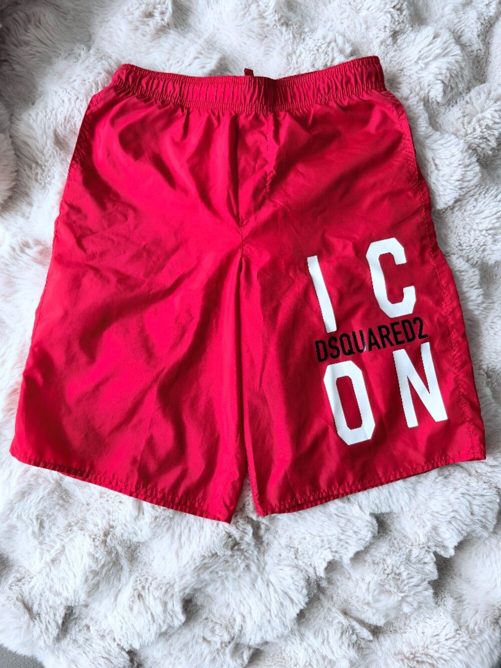 DSQUARED2 KIDS Icon-print swim shorts